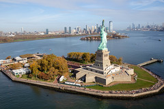 Statue of Liberty and Ellis Island seen by verchmarco, on Flickr